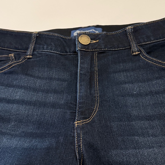 Democracy Dark Blue Flare Jeans - Picture 4 of 4